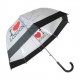 Deštník průhledný