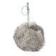 Soft Rabbit Fur Ball Pom Pom Keychain