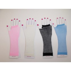 Women fishnet gloves