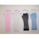 Women fishnet gloves