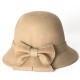 CLOCHE HAT WITH A BEAUTIFUL BOW