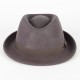 ELEGANT 100% WOOL TRILBY HAT WATERPROOF & CRUSHABLE HANDMADE IN ITALY