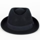 ELEGANT 100% WOOL TRILBY HAT WATERPROOF & CRUSHABLE HANDMADE IN ITALY