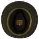 ELEGANT 100% WOOL TRILBY HAT WATERPROOF & CRUSHABLE HANDMADE IN ITALY