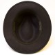 100% WOOL FEDORA HAT WITH GROSGRAIN BAND HANDMADE IN ITALY