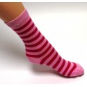 Ponožky barebný prúžok