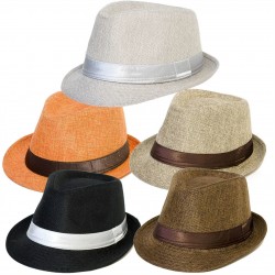 STYLISH TRILBY HAT WITH SATIN BAND
